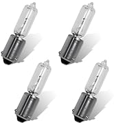 Downhill 4 PCS H21W Turn Signal Light, 3200-3500K 12V Stabilizing Filaments High Brightness Anti-...