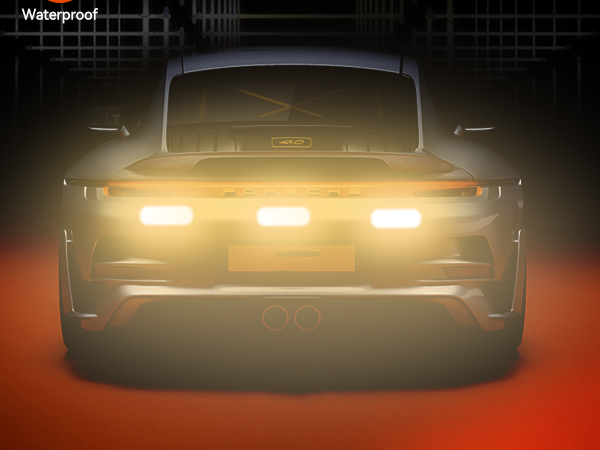 Black Reflective Stickers Made of 3M DG3