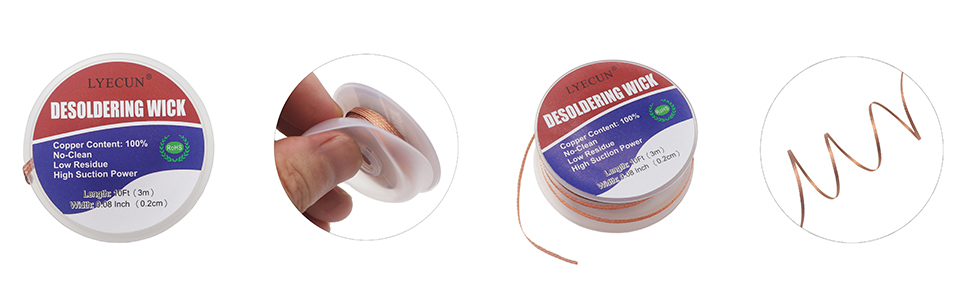 Desoldering Wicks 1