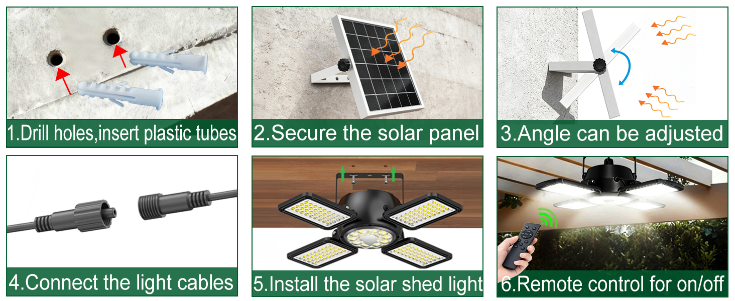 solar shed light