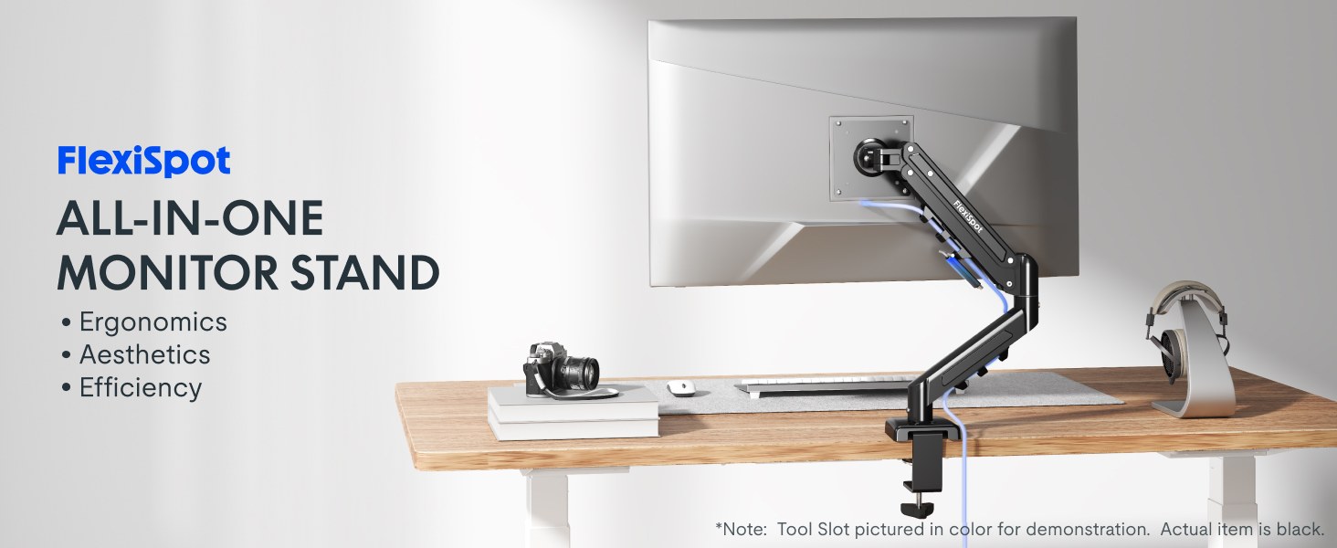 Flexispot all-in-one monitor stand
