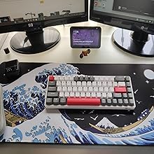 wave mouse pad