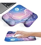 Mcapirivo Ergonomic Mouse Pad with Gel Wrist Rest (1