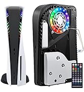 Mcbazel RGB LED Light Strip for PS5 Console, IR Remote/APP/USB 3 Control Methods, 8 Colors 400+ E...