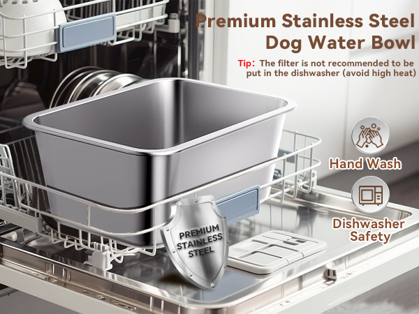 No Spill Dog Water Bowl