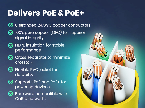 Delivers PoE &amp; PoE+