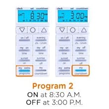 in wall timer