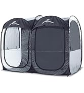Sportneer Sports Tent, 2-4 Person Instant Pop Up Sports Tents - 92" x 46" x 63.5" Transparent Spo...