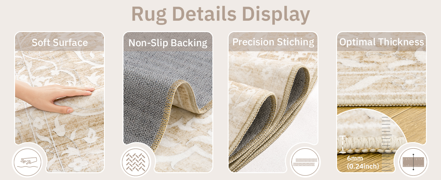 Rug Details Display