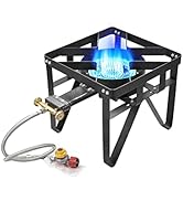 Vivicreate Outdoor Stove, 20 PSIG High Pressure Stove, Square Stove, Propane Stove