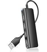 ?????? ?????? 4 Port USB Splitter USB 2.0 Hub Expander for Laptop/Computer/Flash Drive/Console/Pr...