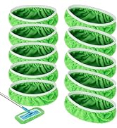 Unoutur Reusable Dry Sweeping Cloths Microfiber Wet Mop Pads Compatible with Swiffer Sweeper Mop ...