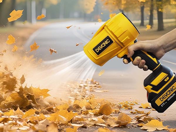 Blower for Patio Cleaning