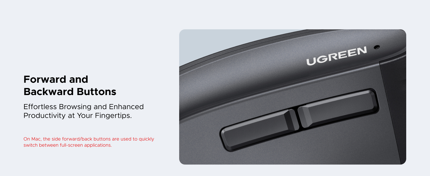 UGREEN Vertical Ergonomic Mouse