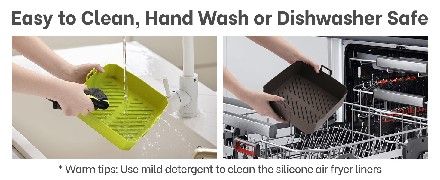 silicone air fryer basket liners