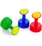 3Pcs Gardening Plant Watering Attachment Spray-Head Soft Drink Bottle Water Can Top Waterers Seed...