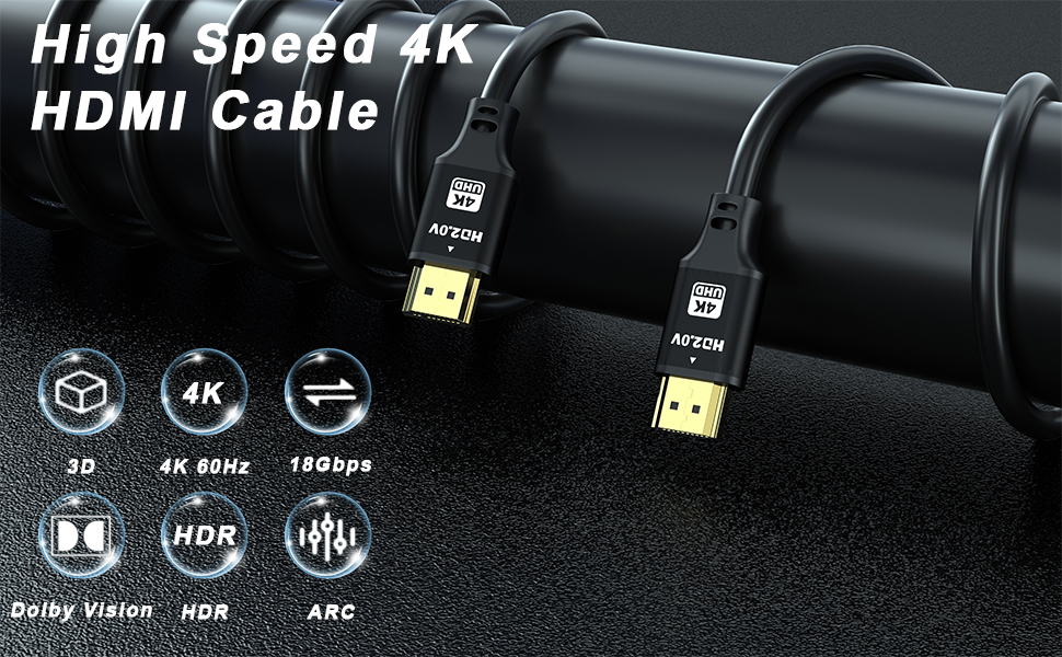 high speed 4k hdmi cable