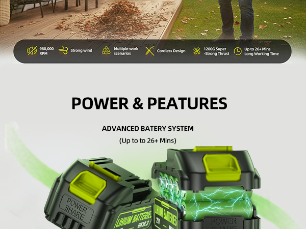 Cordless Leaf Blower