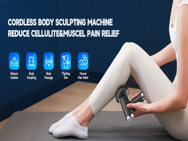 CORDLESS BODY SCULPTING MACHINEREDUCE CELLULITE&amp;MUSCEL PAIN RELIEF