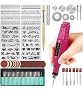 Uolor 108 Pcs Engraving Tool Kit, Multi-Functional Electric Corded Micro Engraver Etching Pen DIY...