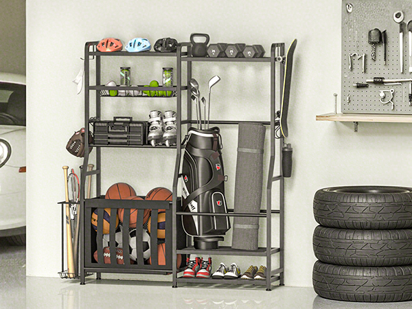 sport organizer for garage