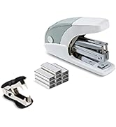 PAPERPAL White Medium Size Effortless Stapler Set