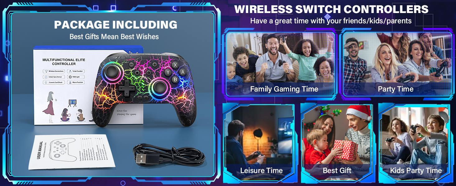 wireless nintendo switch controller