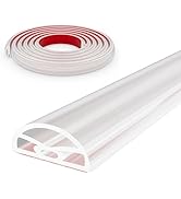 39” Transparent Shower Threshold Water Dam Stopper for Dry and Wet Separation,Self Adhesive Colla...