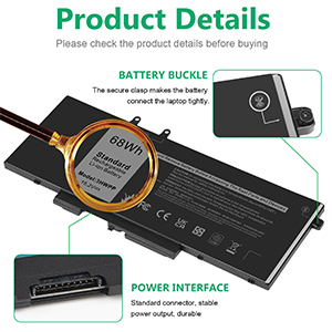 Precision 3541 3551 battery