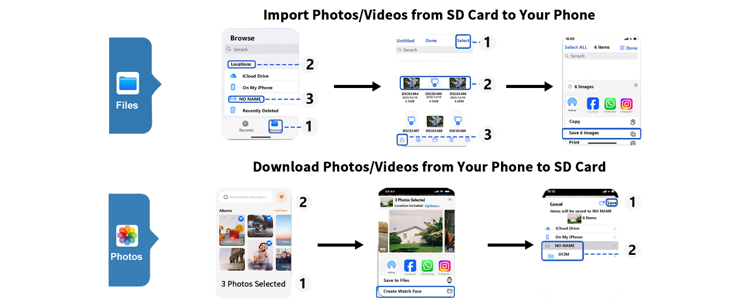 camera adapter to iphone