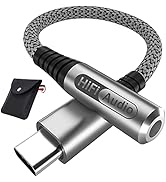 Gsangoo USB C to 3.5mm Headphone Jack Adapter, USB C to 3.5mm Audio Adapter Compatible with Samsu...