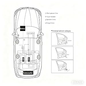 Full image of a car after speakers installed