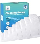 GLIMGLINT 96PK Magic Sponge Erasers, 2X Density Melamine Sponge Foam Pads, Household Cleaning Sup...