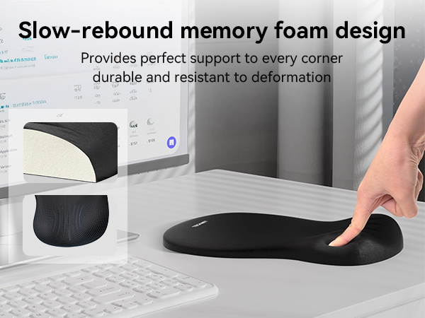 Mouse Pad with Wrist Rest