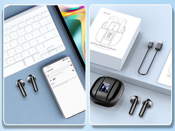 wireless earbuds for android earbuds wireless bluetooth noise cancelling earbuds wireless