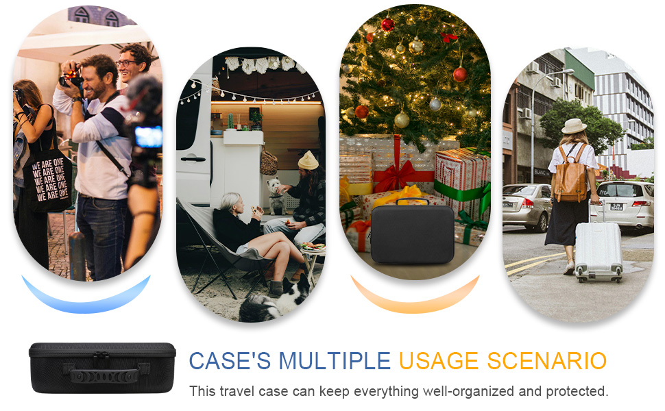 Camera Case for Canon EOS Rebel T7 R100 R50V R50 R5 R6 Mark II R7 R8 90D 5D Mark IV DSLR Sony/Nikon