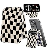uCOLOR Compatible with Magsafe Wallet for Magnetic Card Holder for Women Men- Cute Phone Wallet f...