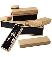 PH PandaHall 20 Pack Jewelry Gift Boxes, Necklace Bracelet Kraft Box Rectangle Cardboard Boxes wi...
