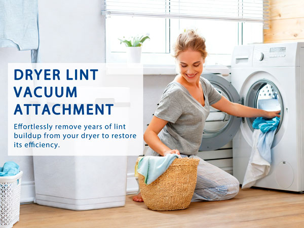 Dryer Vent Cleaner Kit Dryer Lint Vac Attachment with Dryer Vent Hose