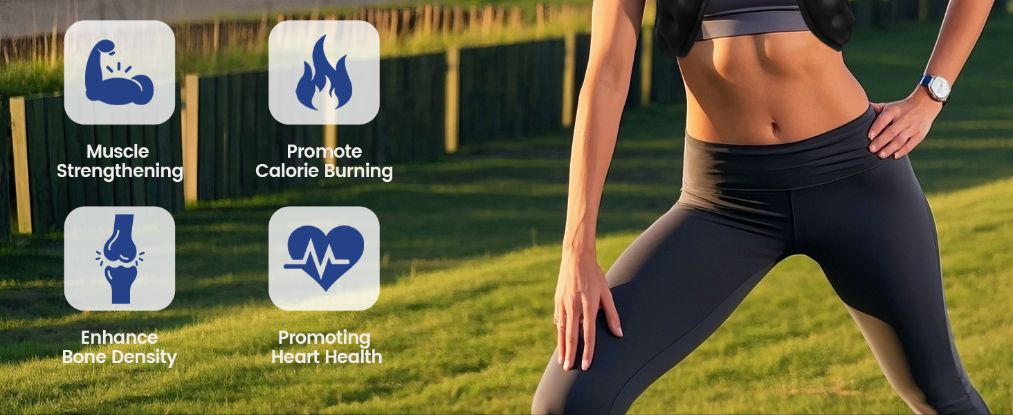 weighted vest woman and men