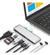 Surface Laptop Hub Docking Station, Surface Laptop Accessories (4K@30HZ HDMI +2*USB 3.0 +USB-C +S...
