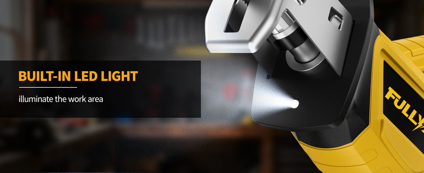 variable speed reciprocating saw