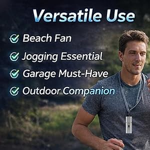 Beach fan jogging fan garage fan outdoor fan