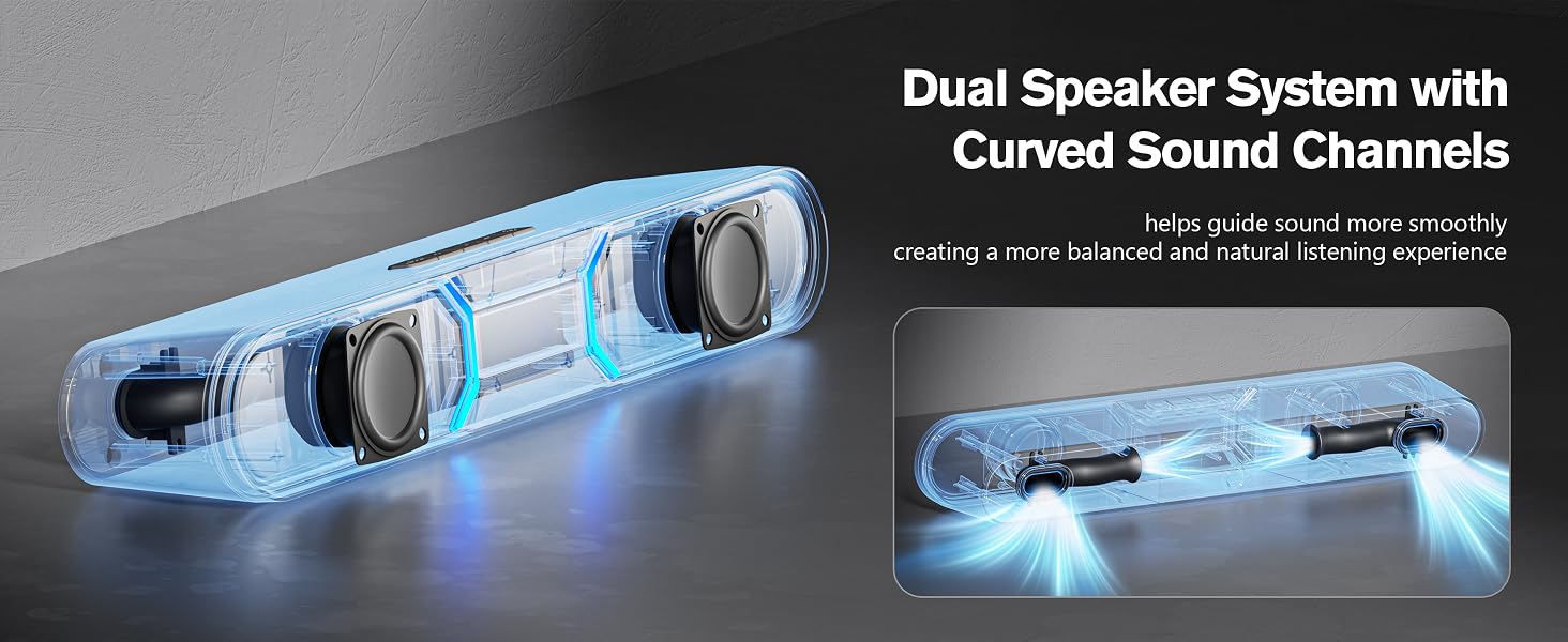 Dual Bass Reflex Design
