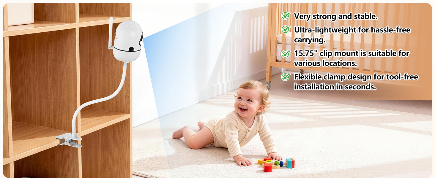 hello baby camera mount