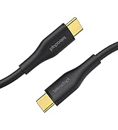 Teleadapt USB C to USB C Cable, Ultra-Soft Silicone USB to USB C Cable (6FT/1.8M), 60W PD Fast Ch...