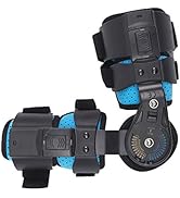 Hinged Elbow Brace,Stainless Steel Adjustable Arm Orthosis Injury Recovery Support,Fixation Sling...