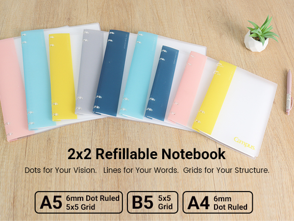 refillable notebook
