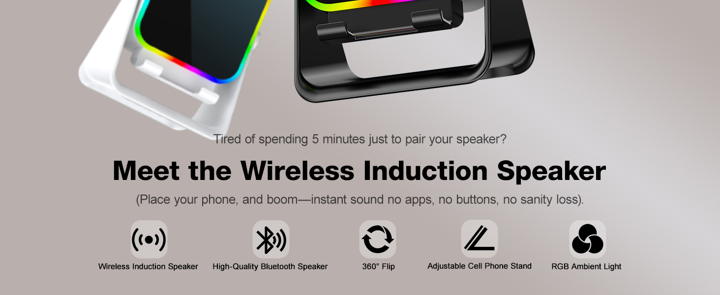 Wireless Induction Speaker