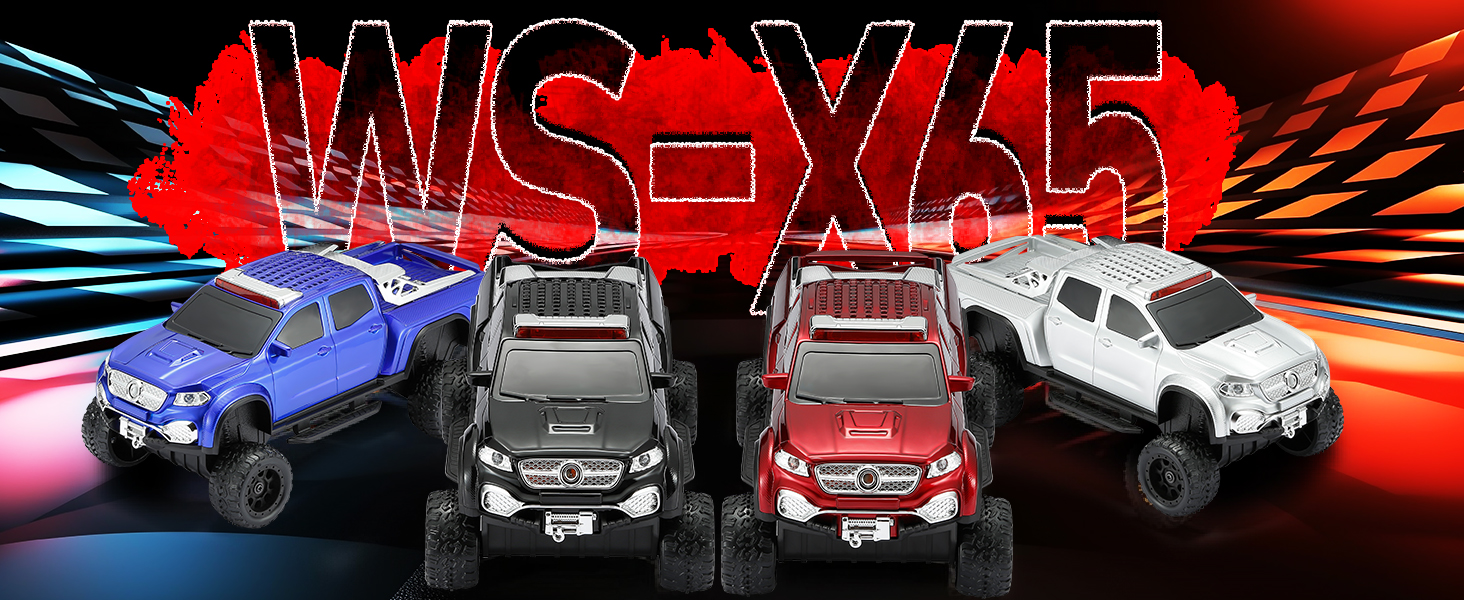 WS-X65 Inspired Pickup Truck Bluetooth Speaker with LED Party Lights